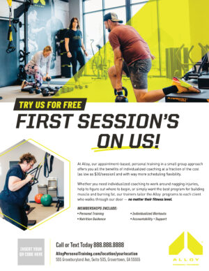 Free Session Flyer