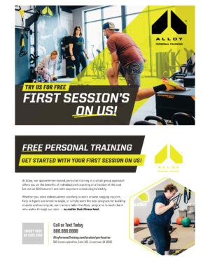 Free Session Promo Card Version 1