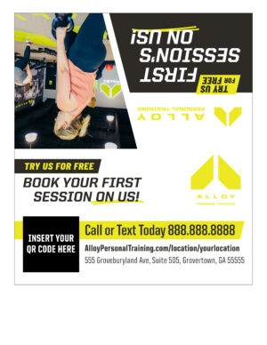 Free Session Tent Card