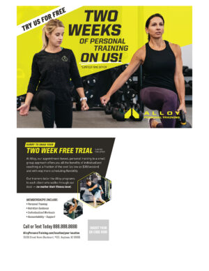 Two Weeks Free Postcard