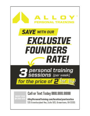 Founders Rate 3 For 2