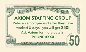 Axiom $50 Referral Cards