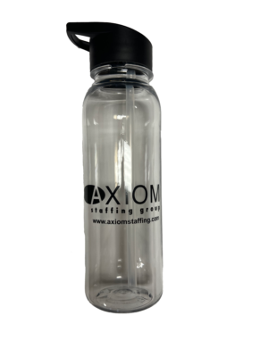 Axiom Clear Water Bottle 24oz.